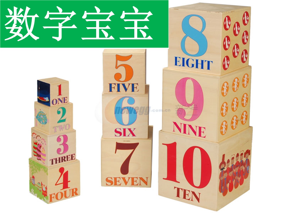 幼儿园中班数学课：《数字宝宝》